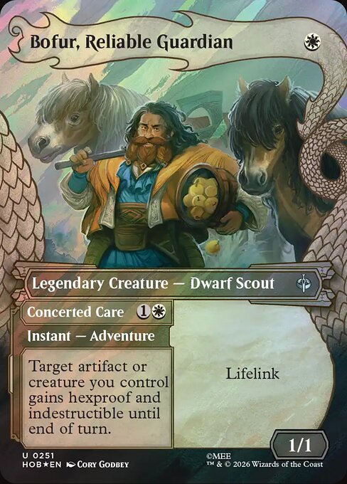 Carta Bofur, Reliable Guardian // Concerted Care — The Hobbit · HOB · #251