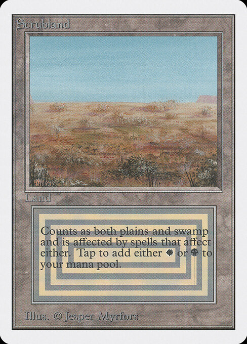 Scrubland — Unlimited Edition