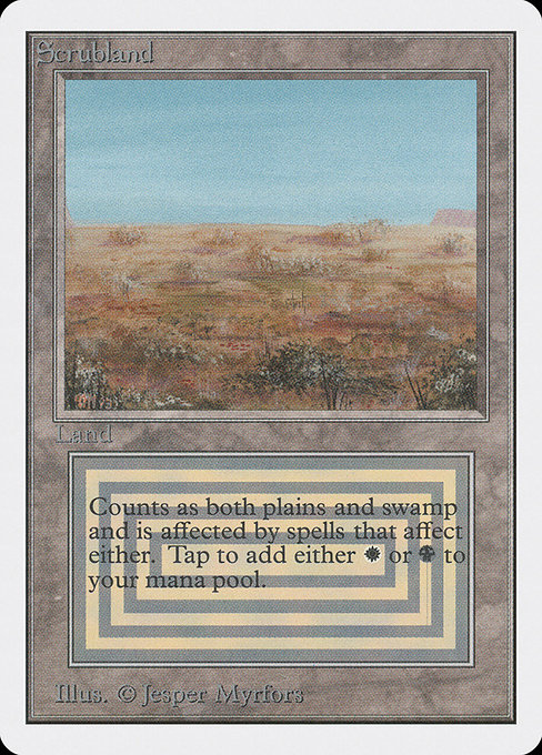 Scrubland — Unlimited Edition