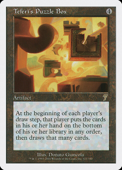 Carta Rompecabezas de Teferi — Seventh Edition · 7ED · #321