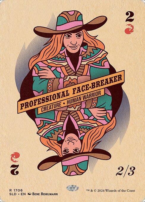 Carta Rompecaras profesional — Secret Lair Drop · SLD · #1706