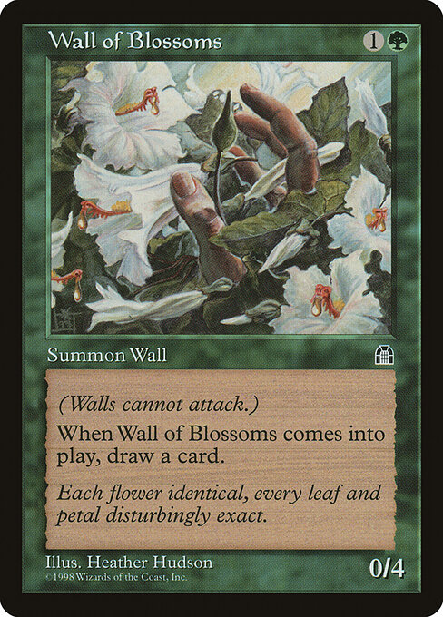 Carta Muro de flores — Stronghold · STH · #125
