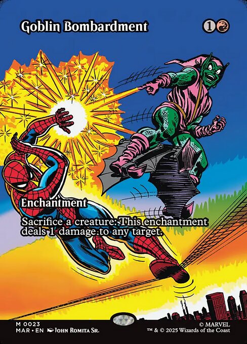 Bombardeo trasgo — Marvel Universe