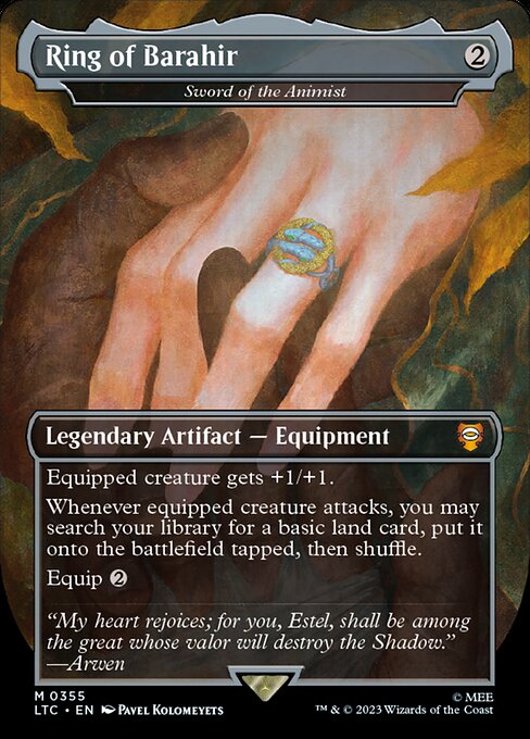Espada de la animista — Tales of Middle-earth Commander