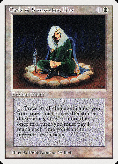 Circulo de protección: Azul — Summer Magic / Edgar