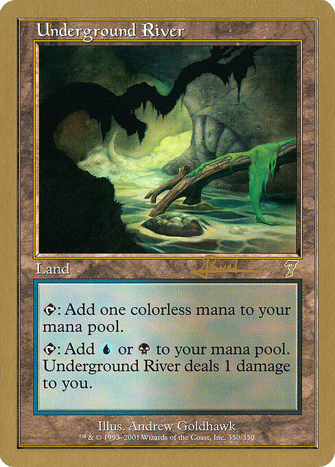 Río subterráneo — World Championship Decks 2001
