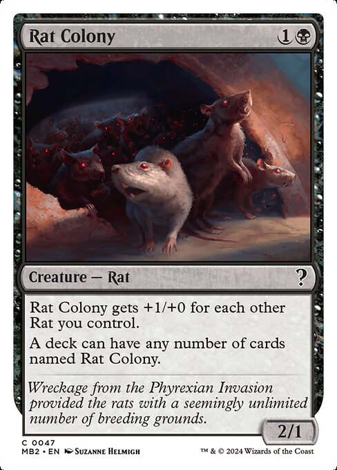 Colonia de ratas — Mystery Booster 2