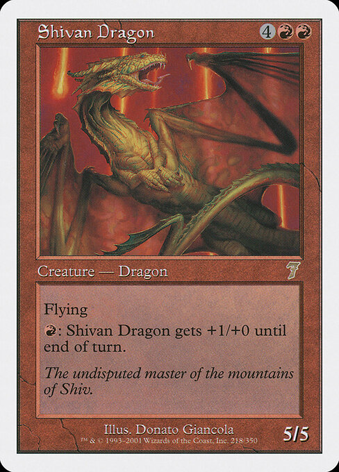 Dragón shivano — Seventh Edition