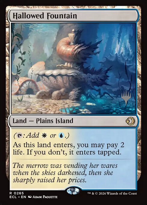 Fuente consagrada — Lorwyn Eclipsed Promos