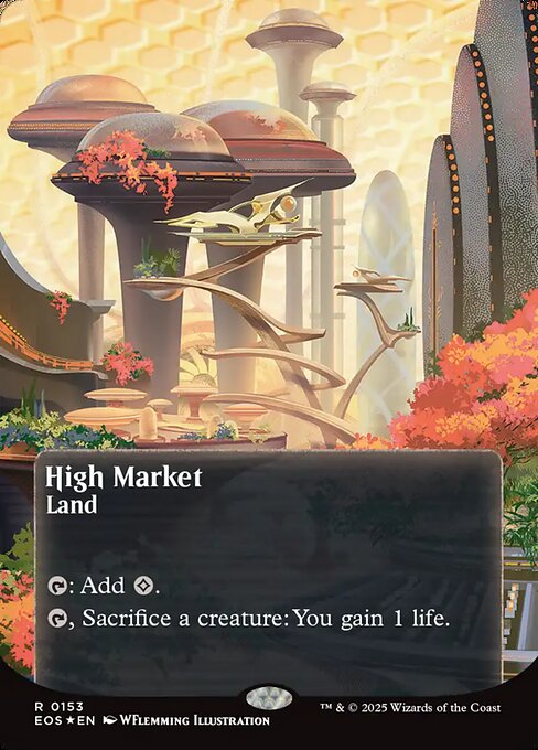 Mercado alto — Edge of Eternities: Stellar Sights