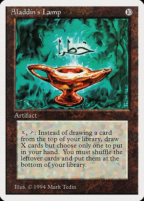 Carta Lámpara de Aladino — Summer Magic / Edgar · SUM · #231