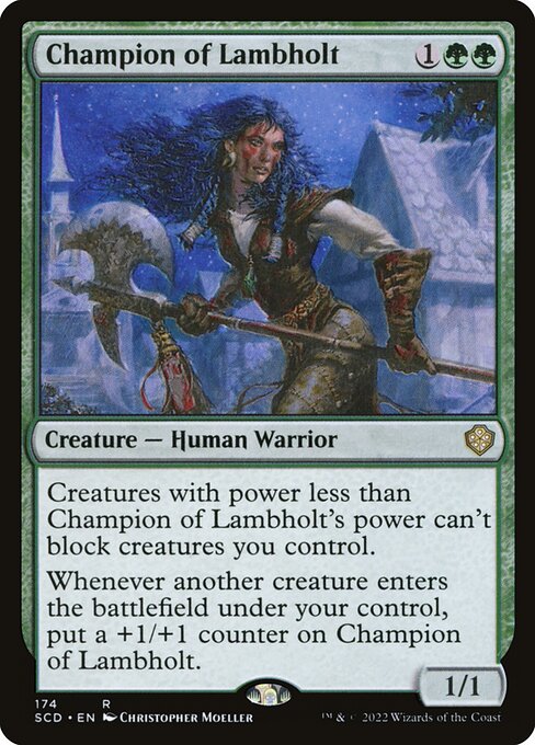 Campeona de Lambholt — Starter Commander Decks