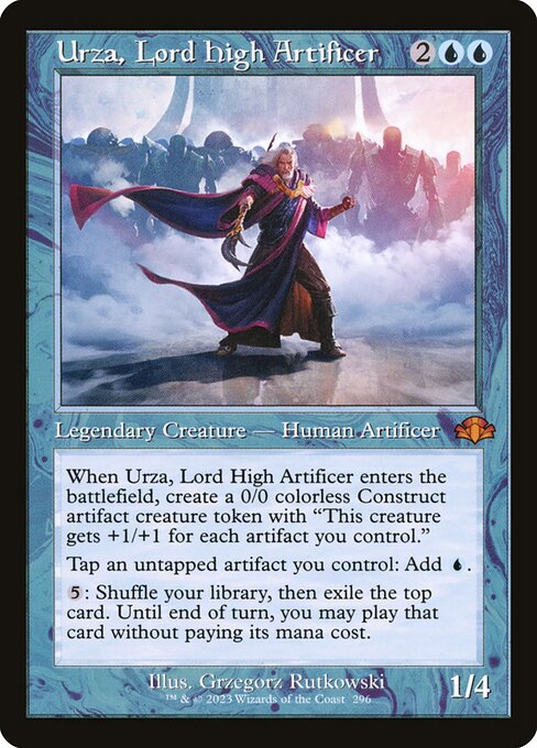Urza, Señor Gran Artífice — Dominaria Remastered