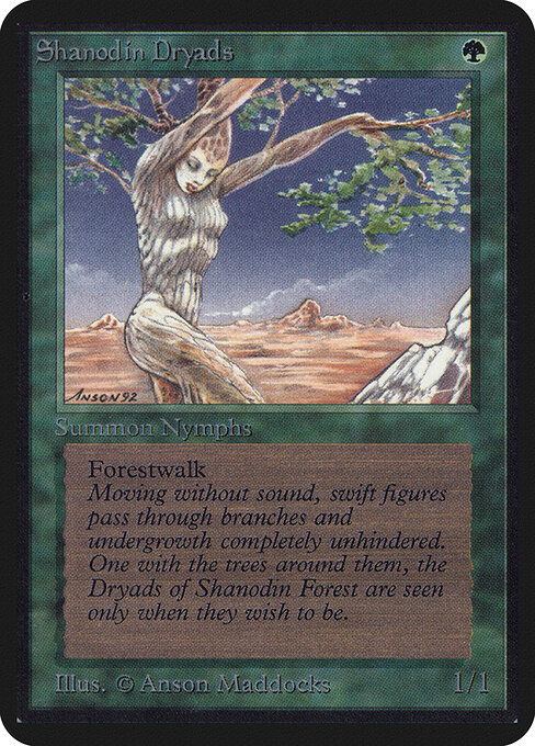 Dríadas de Shanodín — Limited Edition Alpha