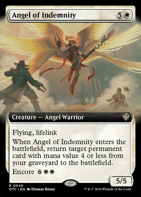 Ángel de la indemnidad — Outlaws of Thunder Junction Commander