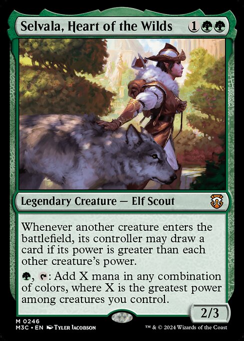 Carta Selvala, alma de lo salvaje — Modern Horizons 3 Commander · M3C · #246