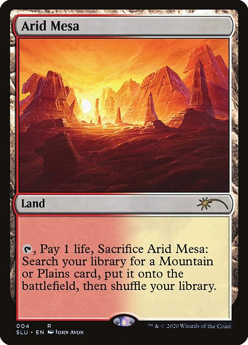 Meseta árida — Secret Lair: Ultimate Edition