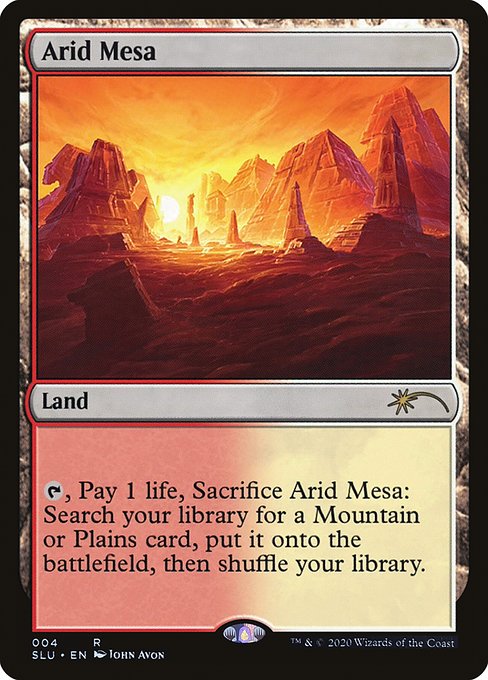 Meseta árida — Secret Lair: Ultimate Edition