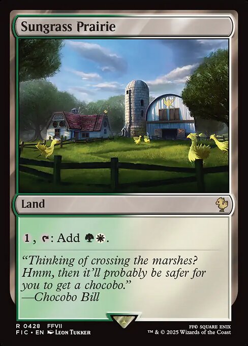 Pradera Hierbasol — Final Fantasy Commander