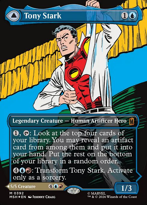 Tony Stark // The Invincible Iron Man — Marvel Super Heroes
