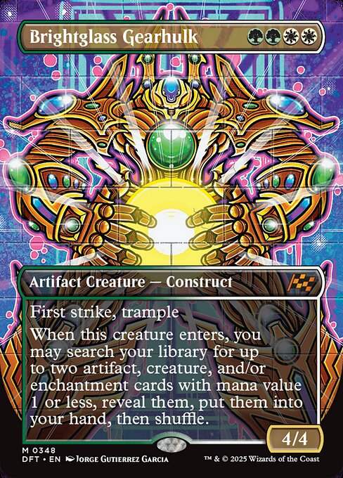 Carta Mecatitán vidrillante — Aetherdrift · DFT · #348