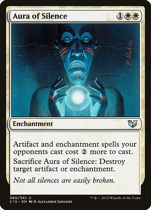 Aura de silencio — Commander 2015