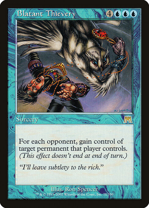 Carta Robo descarado — Onslaught · ONS · #71