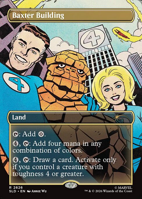 Carta Edificio Baxter — Secret Lair Drop · SLD · #2626