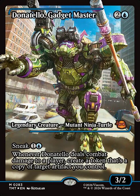 Carta Donatello, maestro de dispositivos — Teenage Mutant Ninja Turtles · TMT · #283