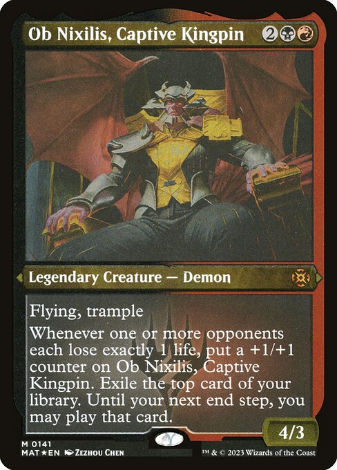 Carta Ob Nixilis, criminal cautivo — March of the Machine: The Aftermath · MAT · #141