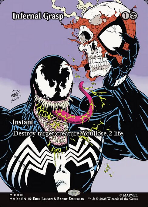 Agarre infernal — Marvel Universe