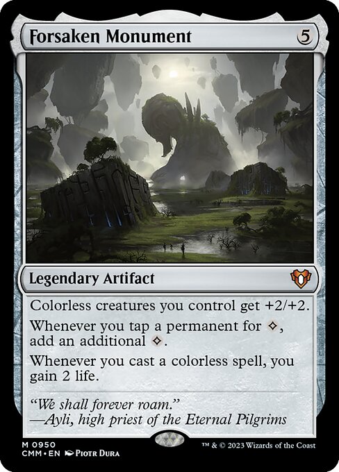 Monumento abandonado — Commander Masters