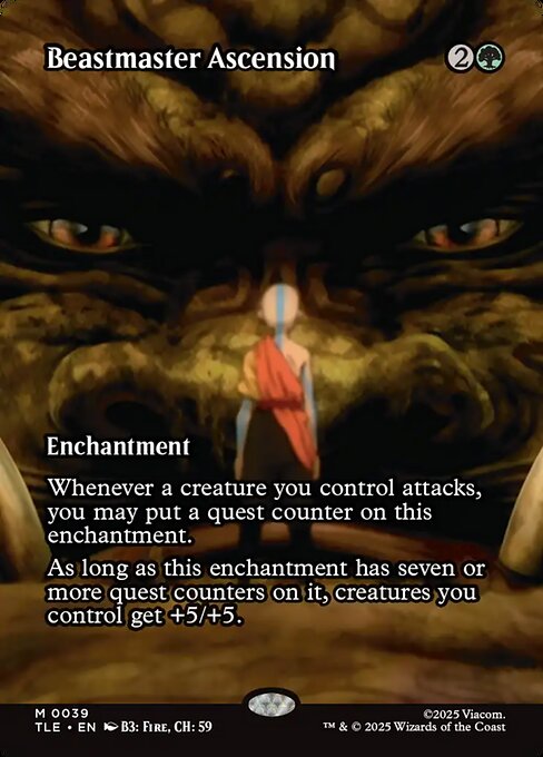 Carta Ascenso del domador — Avatar: The Last Airbender Eternal · TLE · #39