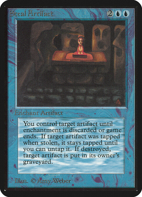 Carta Robar artefacto — Limited Edition Alpha · LEA · #81