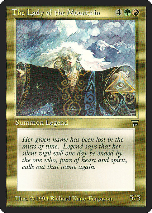 Carta The Lady of the Mountain — Legends · LEG · #263