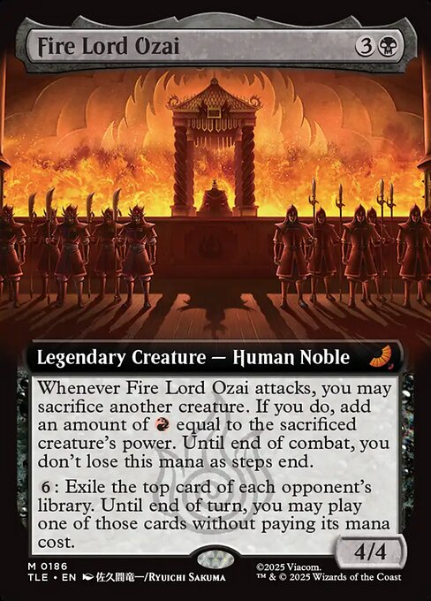 Fire Lord Ozai — Avatar: The Last Airbender Eternal