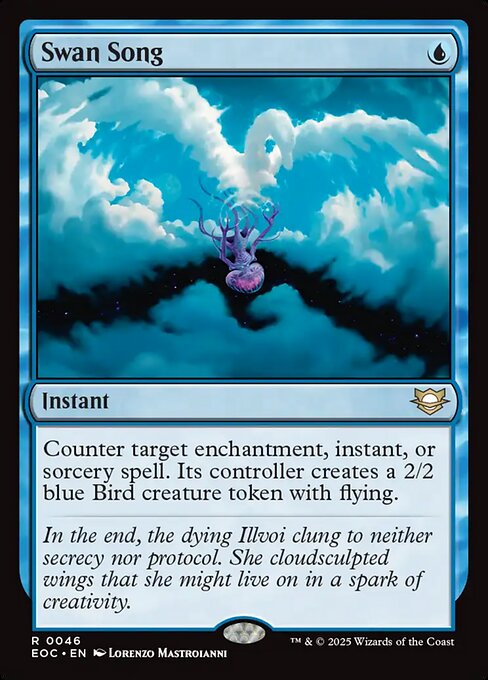 Canción del cisne — Edge of Eternities Commander