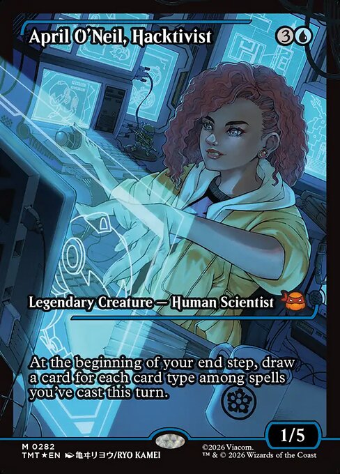 Carta April O'Neil, hacktivista — Teenage Mutant Ninja Turtles · TMT · #282