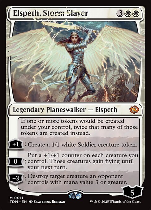 Elspeth, Matatormentas — Tarkir: Dragonstorm Promos