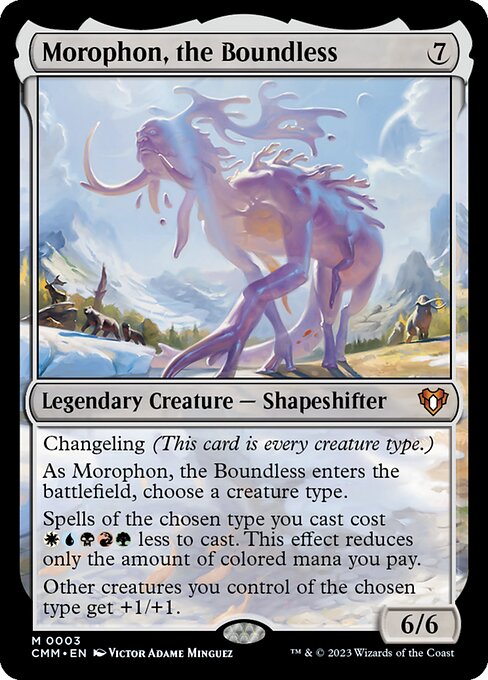 Morophon, el Ilimitado — Commander Masters