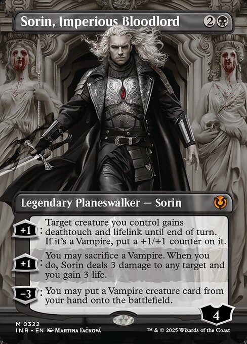 Carta Sorin, señor sangriento altivo — Innistrad Remastered · INR · #322