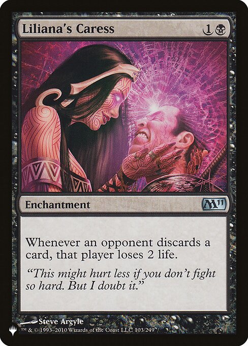 Caricia de Liliana — The List