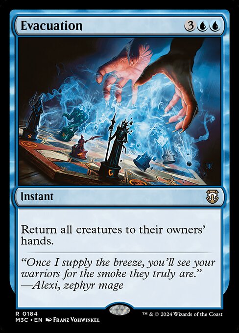 Carta Evacuación — Modern Horizons 3 Commander · M3C · #184