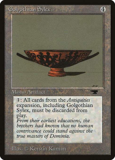 Carta Golgothian Sylex (Antiquities)