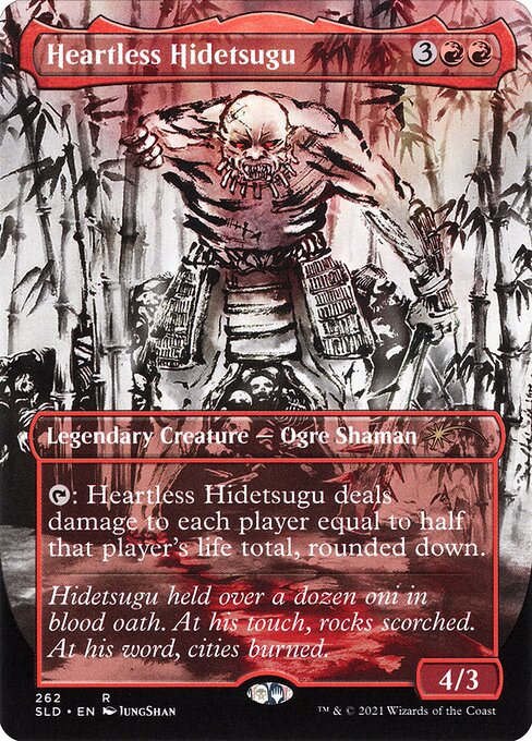 Carta Hidetsugu el descorazonado — Secret Lair Drop · SLD · #262