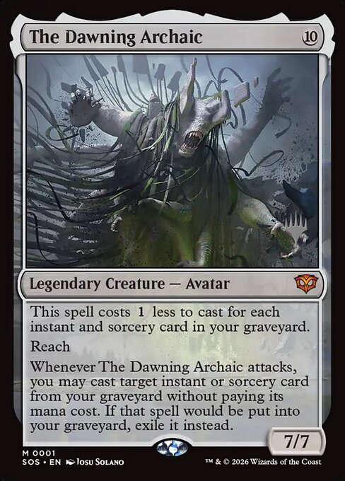 El Arcaico del Albor — Secrets of Strixhaven Promos