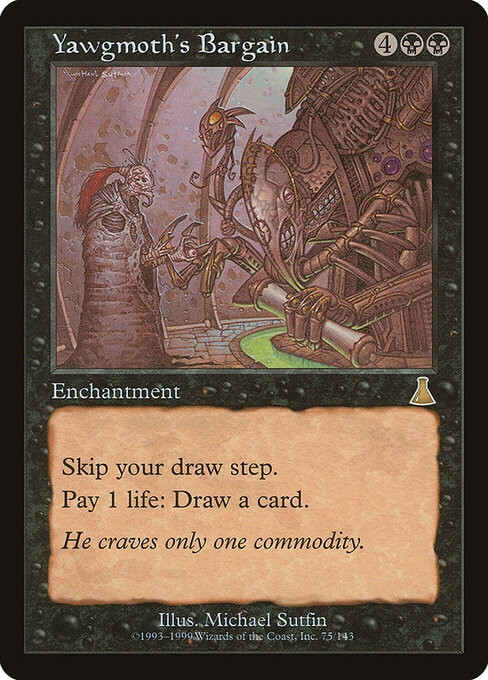 Carta Oferta de Yawgmoth — Urza's Destiny · UDS · #75