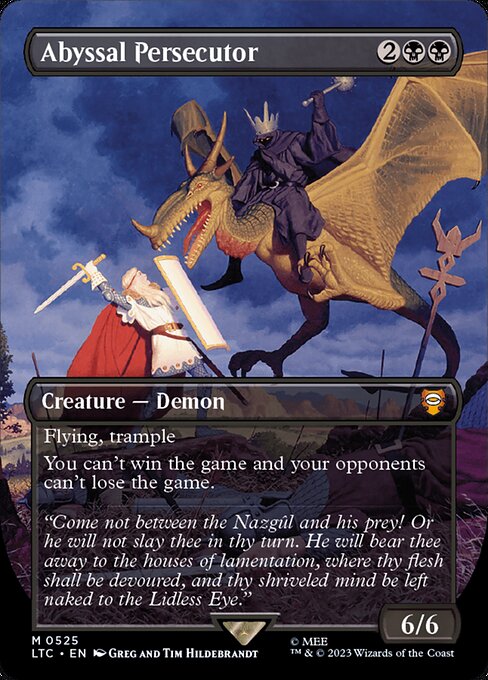 Carta Perseguidor abismal — Tales of Middle-earth Commander · LTC · #525