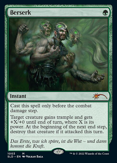 Entrar en berserk — Secret Lair Drop