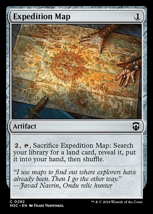 Mapa de la expedición — Modern Horizons 3 Commander